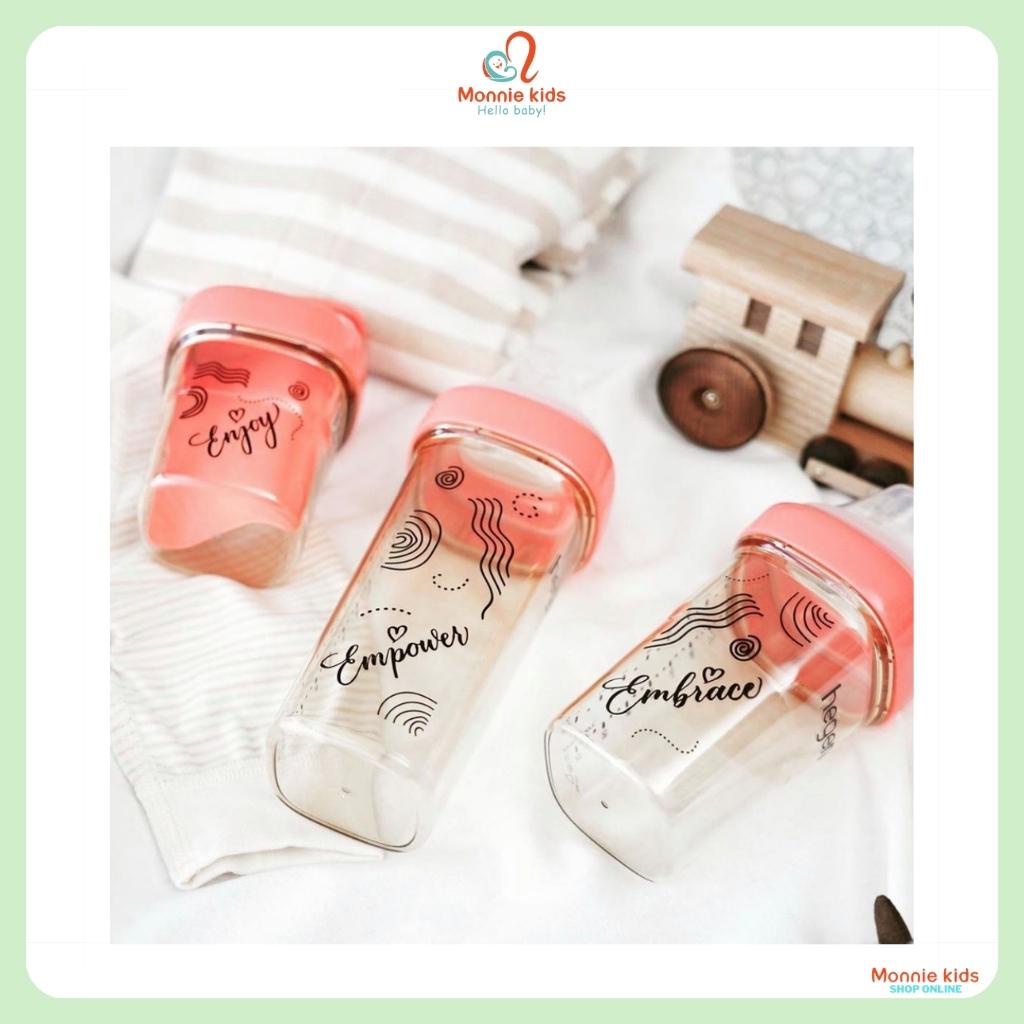 Bộ quà tặng Hegen Triple E Collection, set quà đồ sơ sinh cao cấp cho bé - Monnie Kids