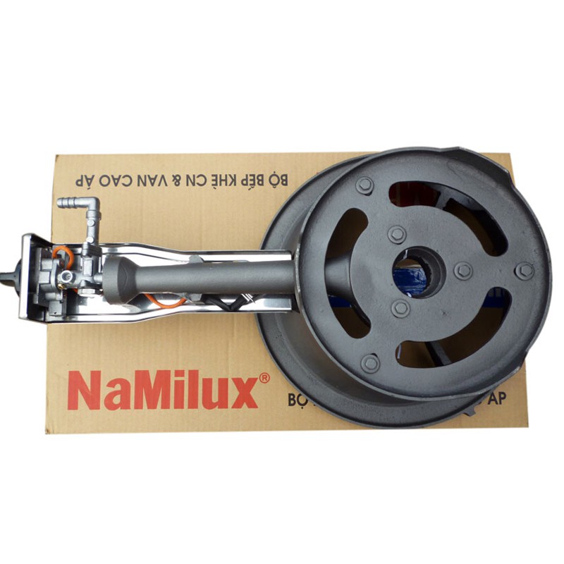 Bếp gas công nghiệp Namilux NA-196 + Van CN Namilux cầu chì + dây 1,5m,Thương hiệu Namilux.