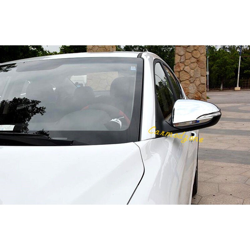 Ốp gáo gương xe Elantra 2016 đến 2023 cao cấp mẫu mạ crom/ carbon