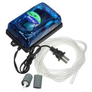 Máy sục oxi 2 vòi (bao gồm dây vs 2 cục sủi)