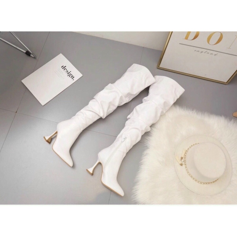 Bốt đùi nhăn da mềm hàng 2m