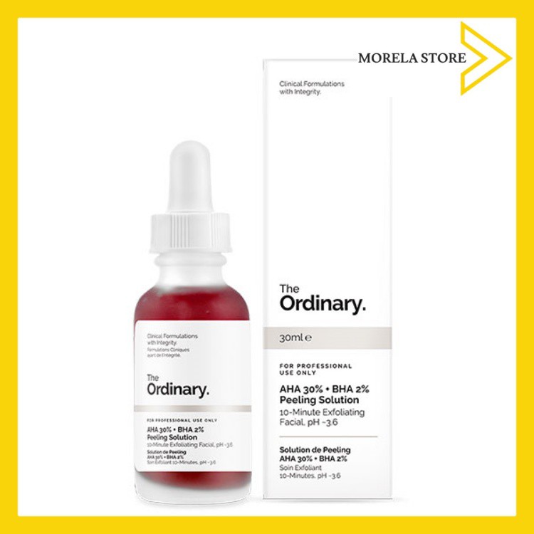 Serum tẩy tế bào chết The Ordinary AHA 30% + BHA 2% Peeling Solution