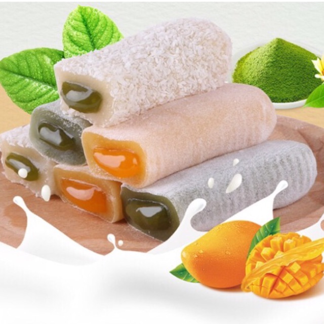 0,5KG BÁNH MOCHI DÀI ĐỦ VỊ (12-15c)