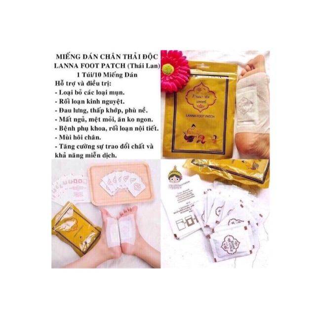 MIẾNG DÁN THẢI ĐỘC BÀN CHÂN | BigBuy360 - bigbuy360.vn