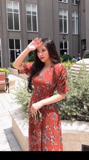 Đầm hoa chất voan