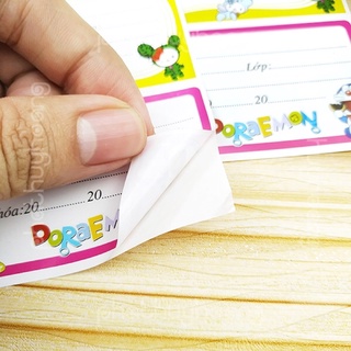 (Giá kho) Tập nhãn vở decal siêu dễ thương (1tập/10c)