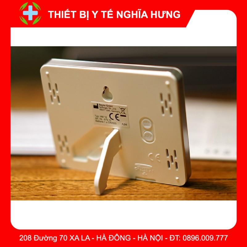 Nhiệt Kế Điện Tử Đo Nhiệt Độ, Độ Ẩm Beurer HM16 [Chính Hãng Đức]