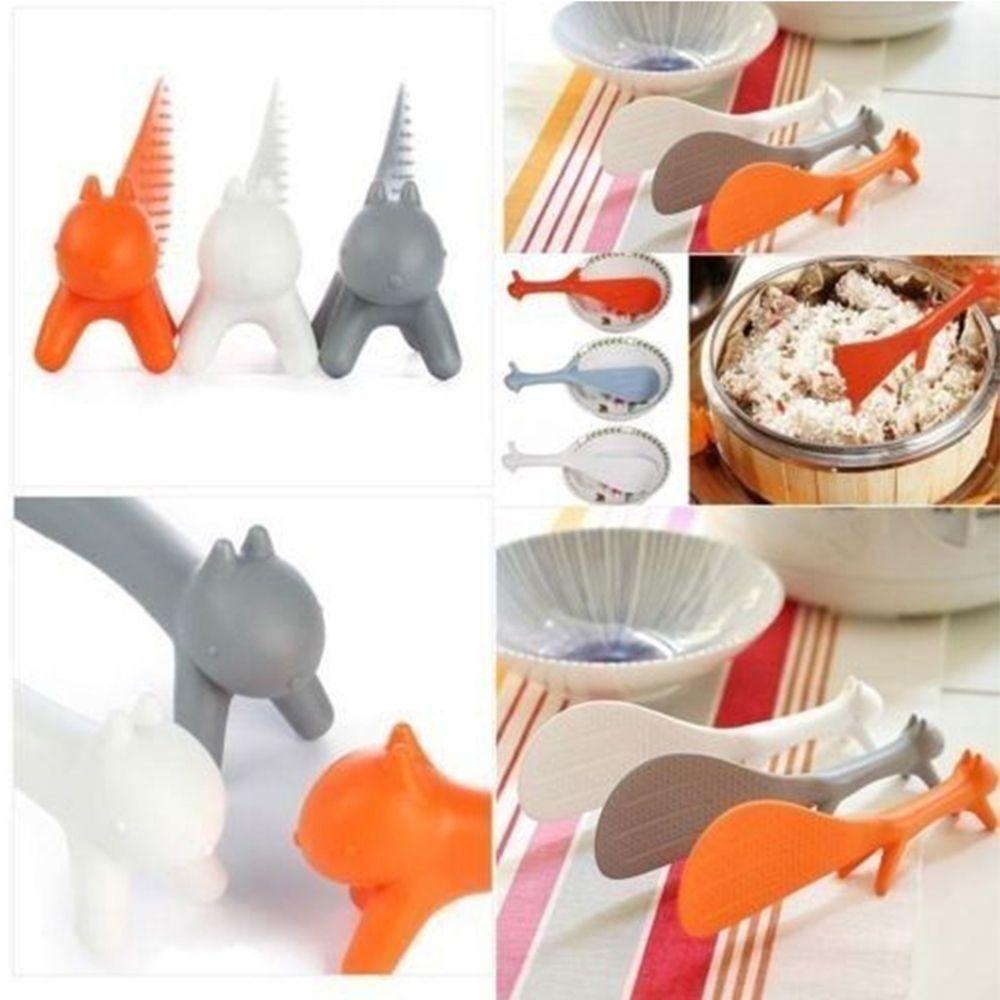 Muỗng Nấu Ăn Hình Sóc Chuột Chống Dính Mới Lạ