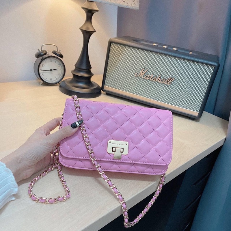 Túi xách nữ - túi trần trám cnk size 20