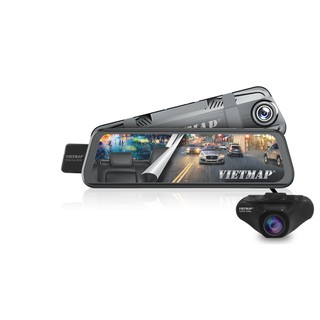 Camera hành trình Vietmap Vietmap G39 ghi hình trước sau Full HD 1080P, cảnh báo bằng giọng nói, ghi hình góc rộng