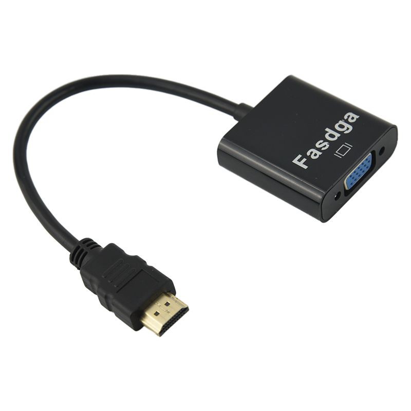 Bộ Chuyển Đổi Hdmi Sang Vga + Giắc Cắm 3.5 mm Full Hd 1080p