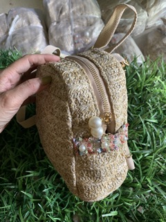 Combo 10 balo cói đan (sỉ 85k)