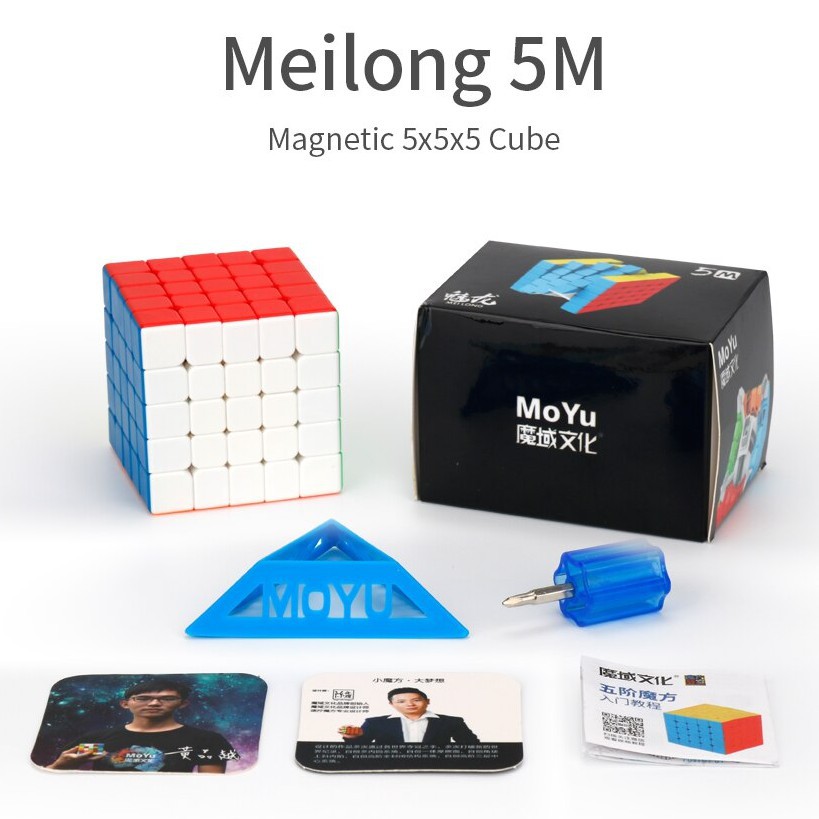 Rubik 5x5 MoYu MeiLong 5M 5 M Có Nam Châm Sẵn