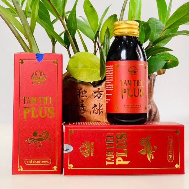 Nước Xúc Miệng Thảo Dược ❤  TAM TIÊU PLUS An Toàn Hiệu Quả Sau 10 ngày [ĐẬM ĐẶC HƠN 25%] 140Ml