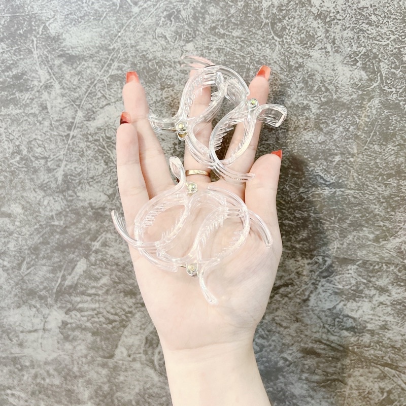 Set 12Kẹp Càng Cua [Trong Suốt - Đen - Nâu]