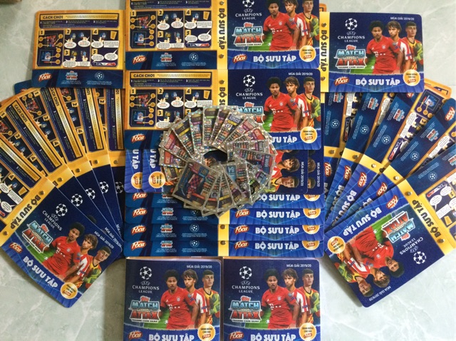 Album Cầu Thủ Các Mùa - Match Attax-Album poca 2021 mùa mới