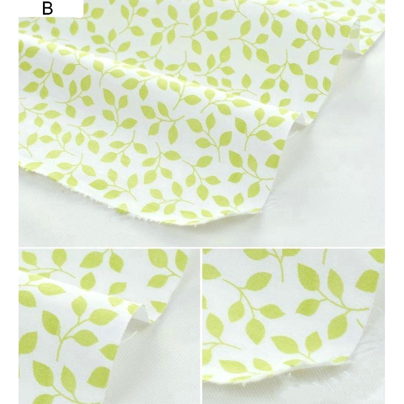 Vải 100% Cotton, Kain Xanh, Vải Diy, Vải Cotton Cho Bé