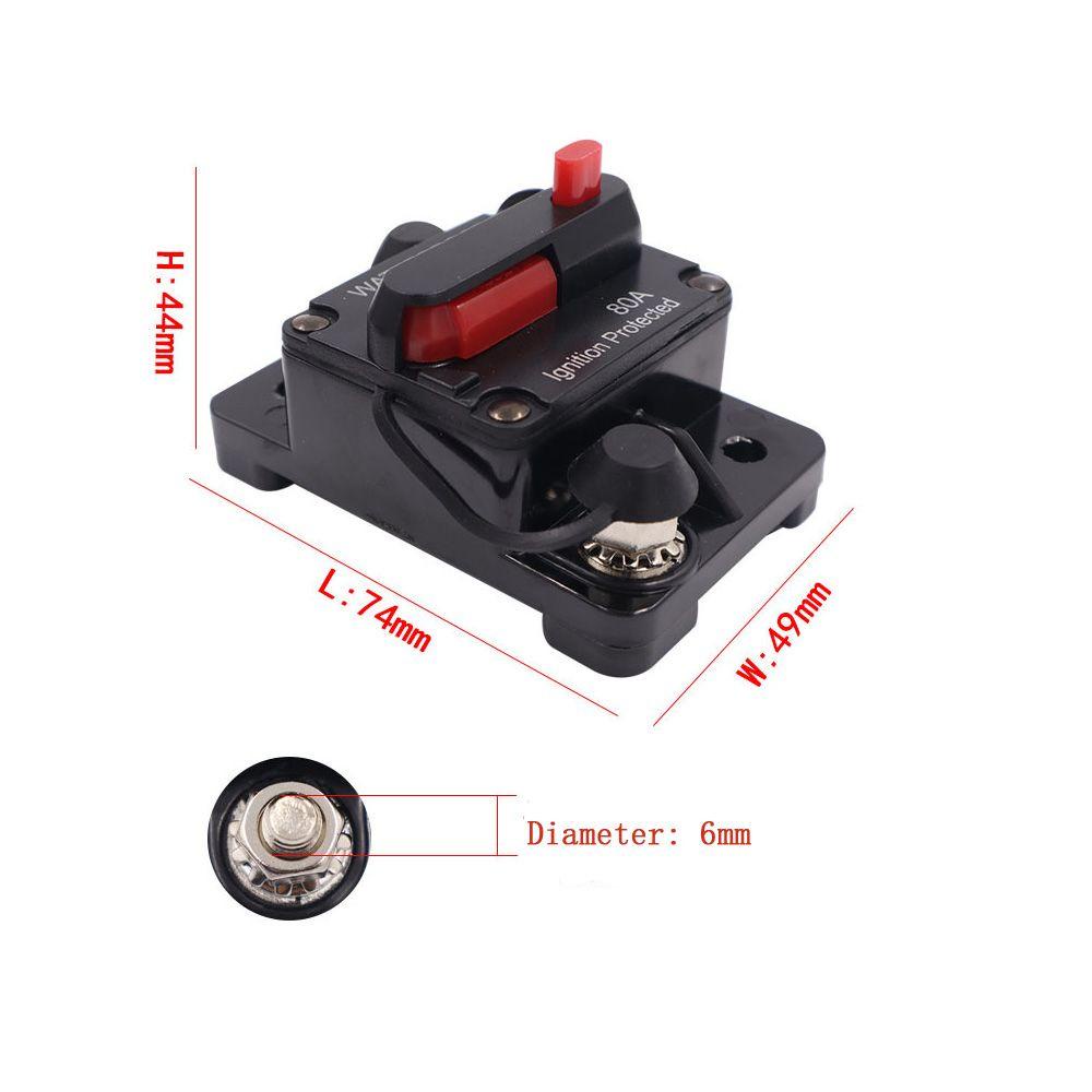 Cầu Dao Chống Nước 30-200 Amp DC An Toàn Cho Xe Hơi