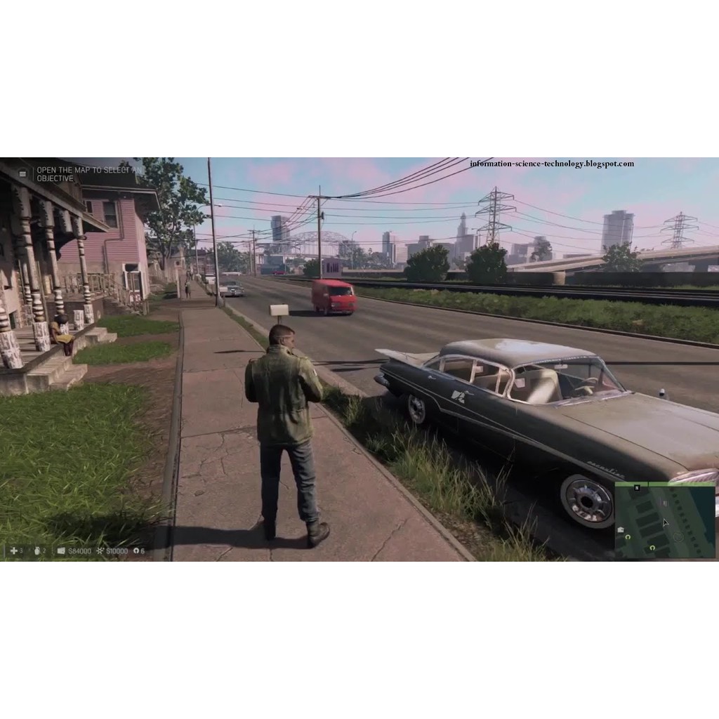 Đĩa Game Ps4 Mafia 3