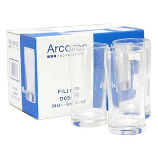 Bộ 6 ly thuỷ tinh cao arcoroc fillon 240ml d0545