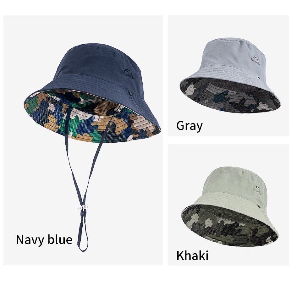 Mũ Bucket Xếp Gọn Naturehike NH18H008-T Nhanh khô, Thoáng khí