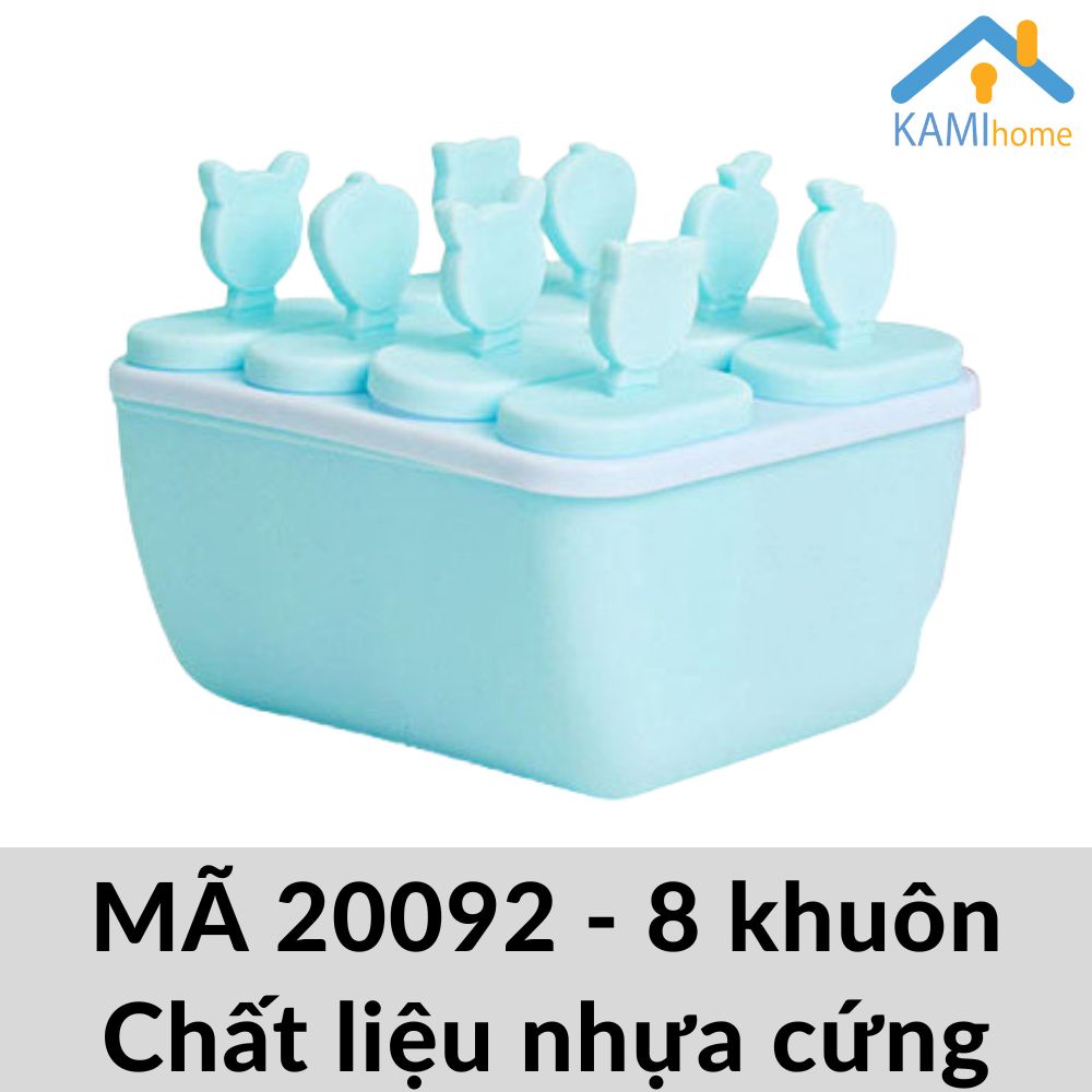 Khuôn làm kem que 8 khuôn mã 20092