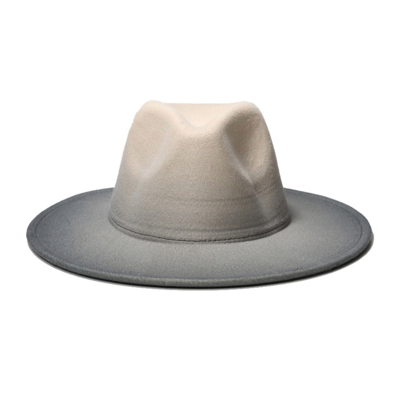 Nón Cao Bồi Rộng Vành Màu Sắc Gradient Dùng Để Hóa Trang