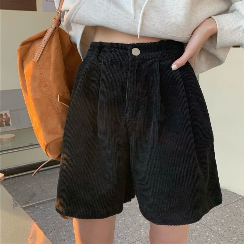 Quần Lửng Ống Rộng Thời Trang Dành Cho Nữ