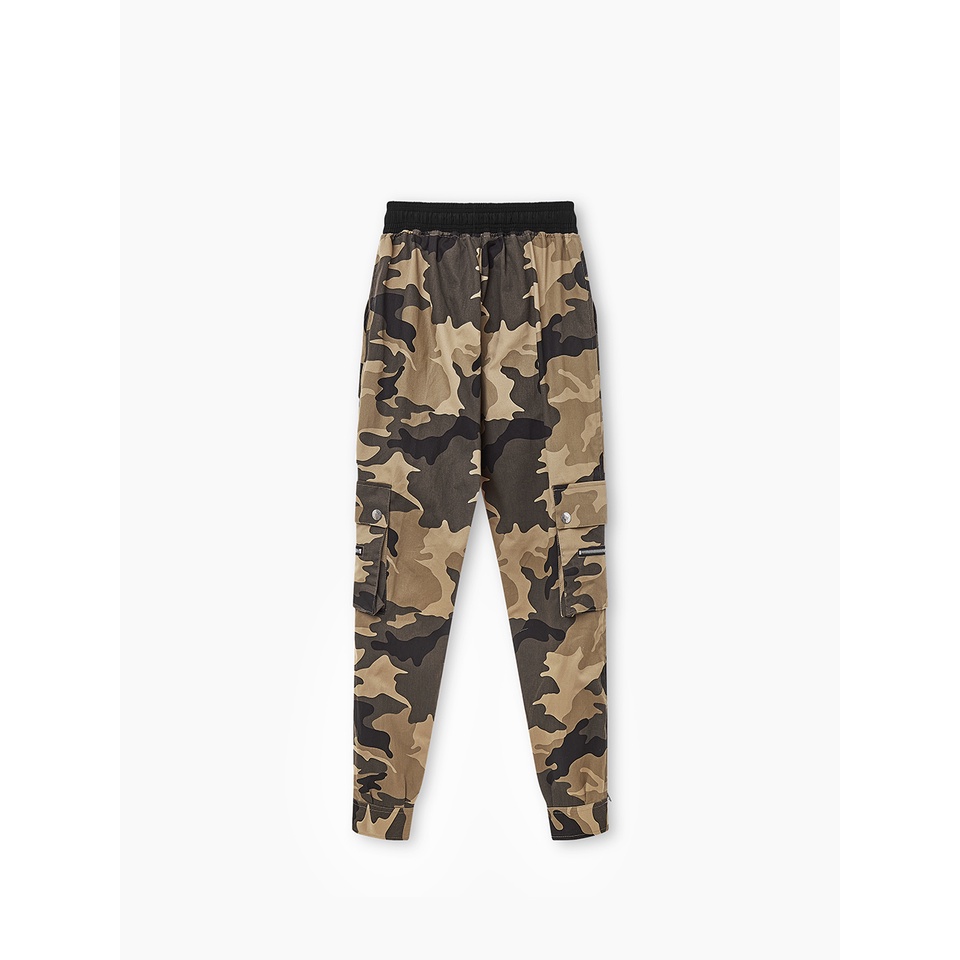 Quần túi hộp lưng thun dây kéo TOBI - Zipper Cargo Pant