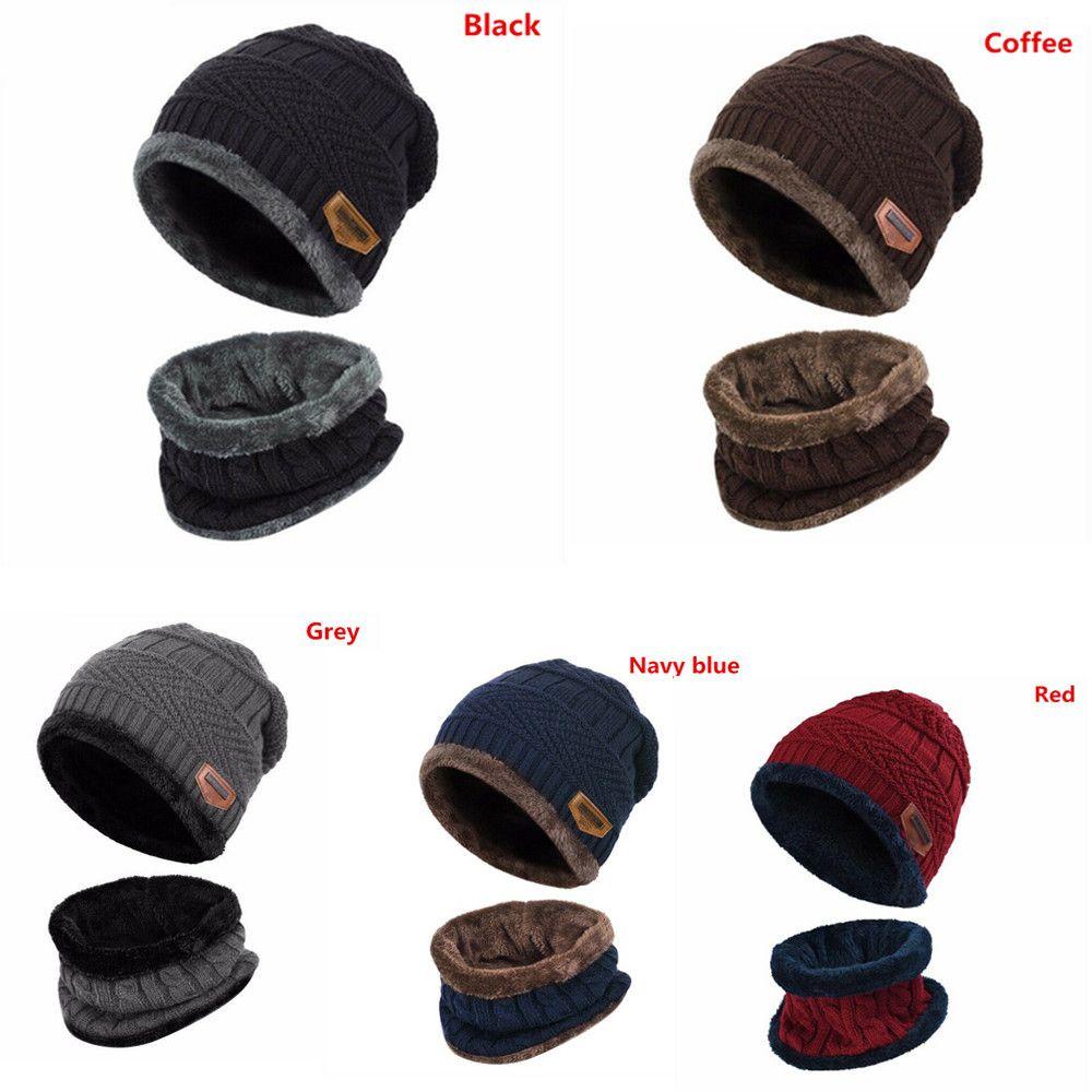 Mũ beanie Kèm Khăn Choàng Mềm Giữ Ấm MIHAN1 Cho Bé