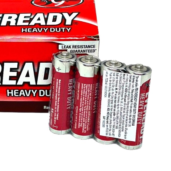 Hộp Pin AA 1,5V  ENERGIZER EVEREADY heavy duty 1015 - Hàng Chính Hãng