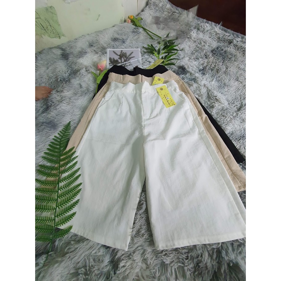 Quần đùi đũi - quần đùi nữ vải đũi lưng cao siêu hót 2021 | BigBuy360 - bigbuy360.vn