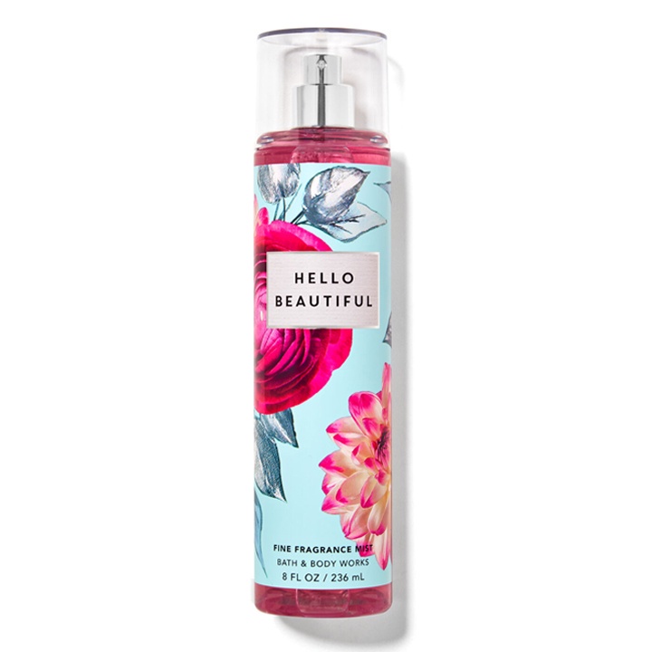 🎀Xịt thơm Bath And Body Works Hello Beautiful