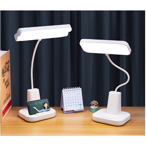 Đèn bàn học đọc sách tích điện bảo vệ mắt cảm ứng 3 chế độ ánh sáng biến thiên
