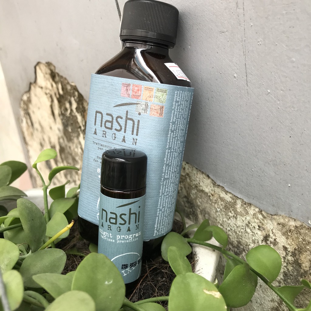 Combo Gội và xịt chống rụng tóc 7 ngày Capixyl Nashi Argan ( Italia)