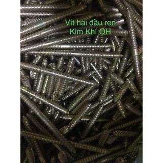20 con vít M8x80 -2 đầu ren- Vít cầu thang