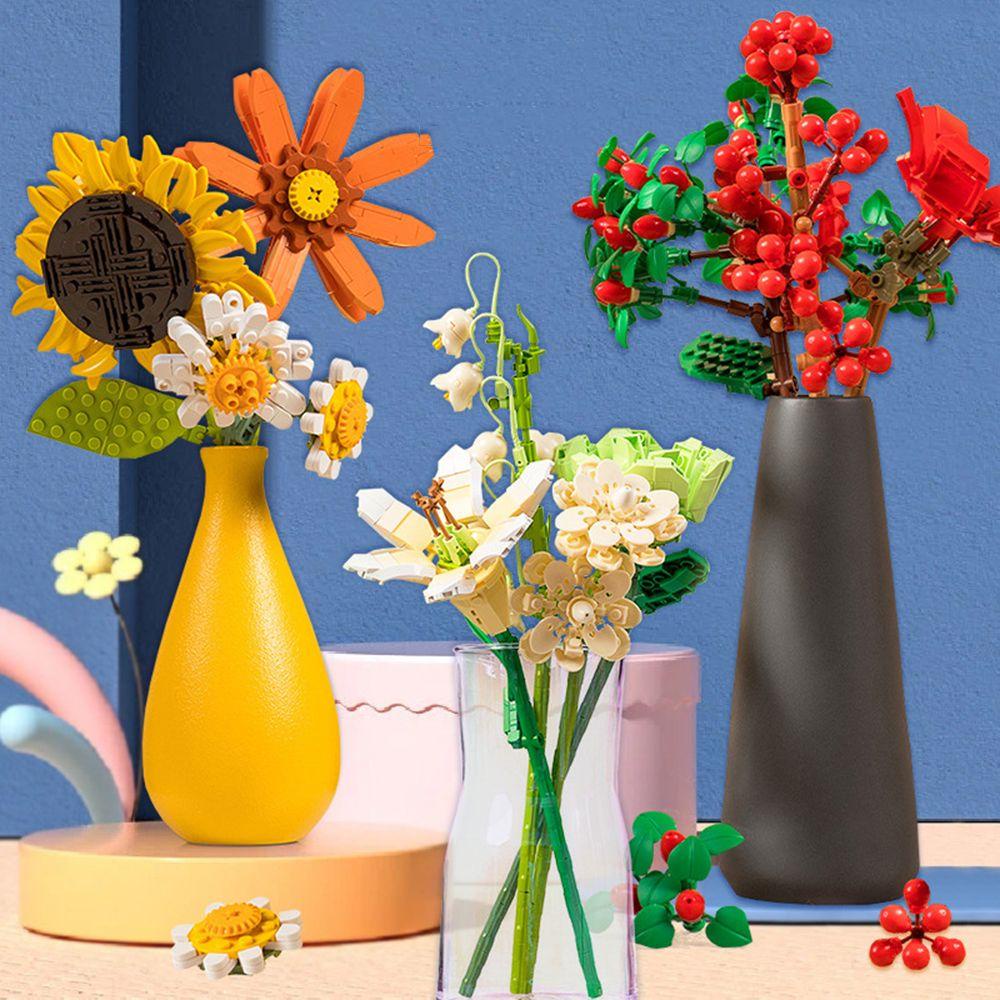 SUSANS Đồ Chơi Lắp Ráp Hình Hoa Hồng Mới