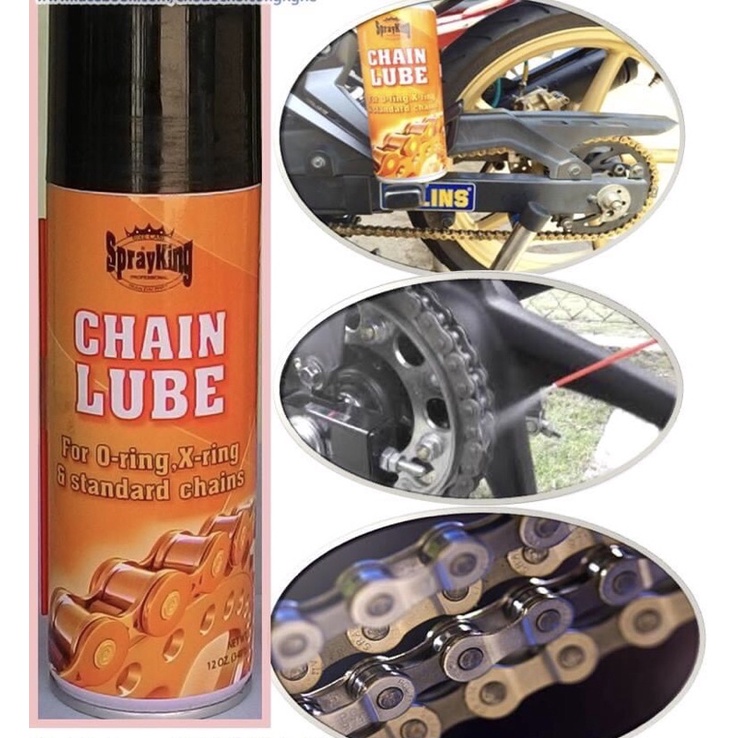 SPRAYKING CHAIN LUBE- XỊT DƯỠNG SÊN DẠNG DẦU