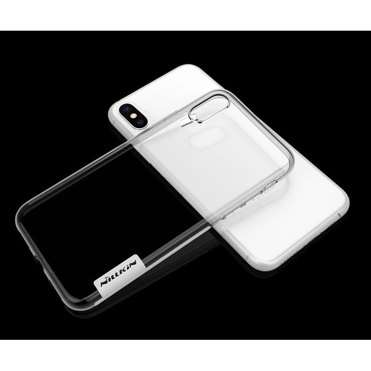 Ốp điện thoại NILLKIN bằng TPU silicon siêu mỏng cho Iphone X Xs