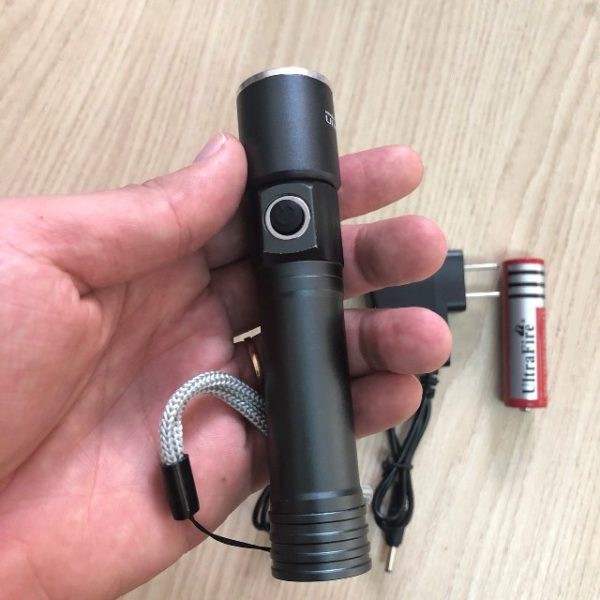 Đèn pin siêu sáng Mini bỏ túi Ultrafire X1 – zoom độ sáng 1000 Lumens