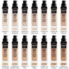 Kem nền NYX Professional Makeup Can’t Stop Won’t Stop Full Coverage Foundation