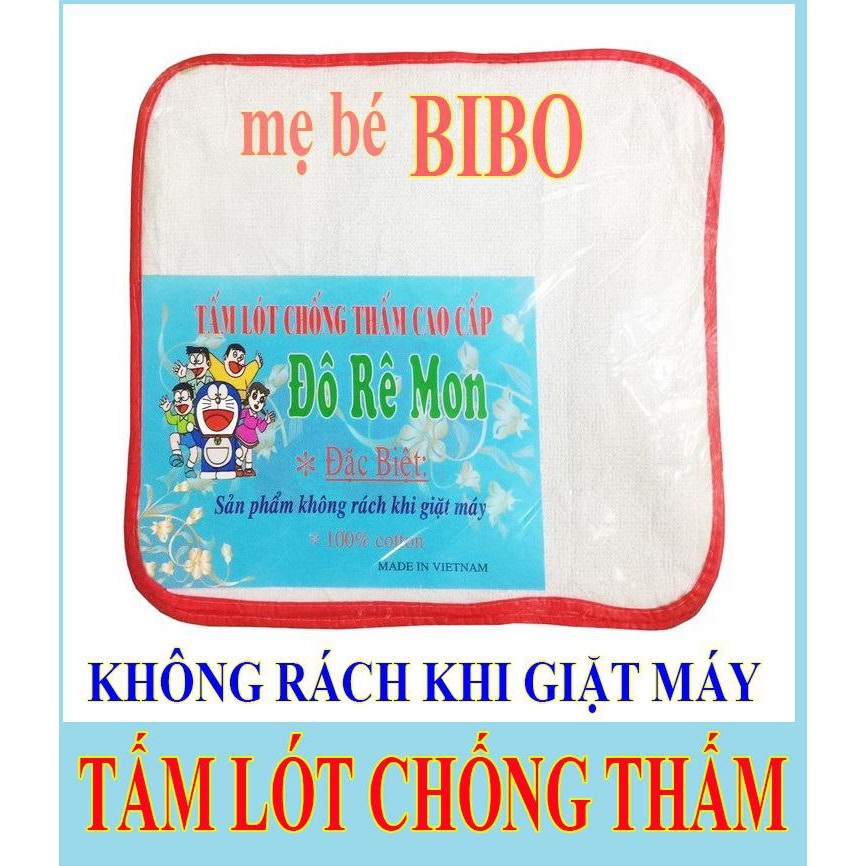 Bịch 10 Tấm Lót Chống Thấm Bền Đẹp Cho Bé Giặt Máy Được_Doremon