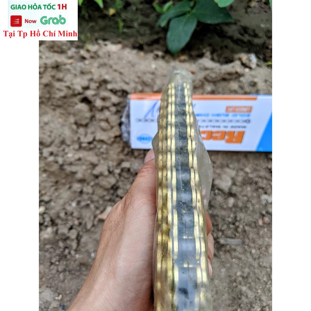 Sên Vàng Recto 124, 132 Mắt 9ly 10ly Made in Malaysia Cho Các Xe