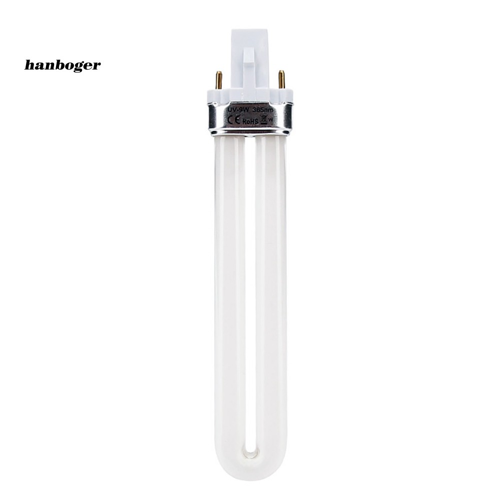 Bóng đèn LED UV 9W hình chữ U dùng để sấy khô sơn móng tay