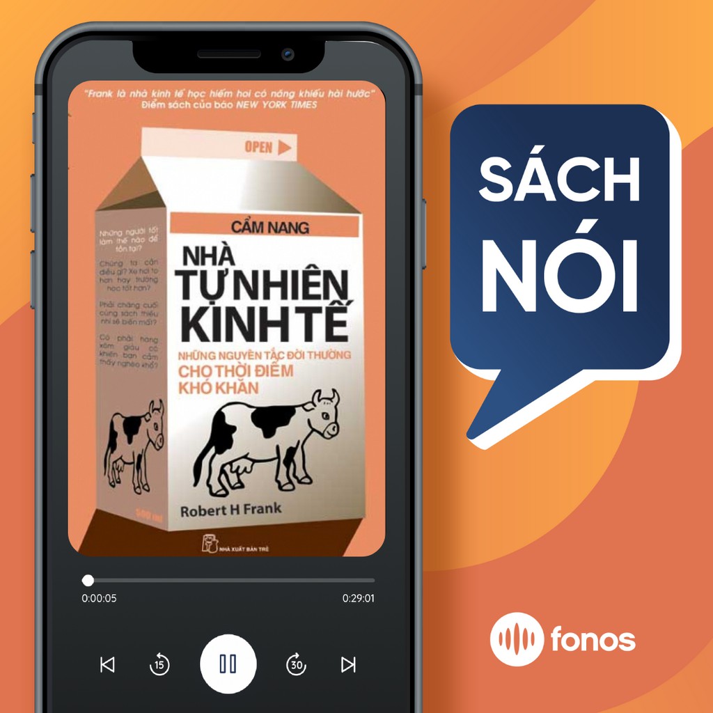 Sách nói: Cẩm Nang Nhà Tự Nhiên Kinh Tế - Những Nguyên Tắc Đời Thường Cho Thời Điểm Khó Khăn