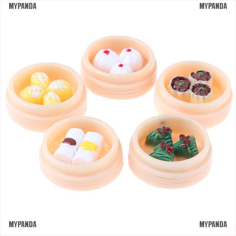 Set 5 Mô Hình Đồ Ăn Cho Nhà Búp Bê Tỉ Lệ 1:12