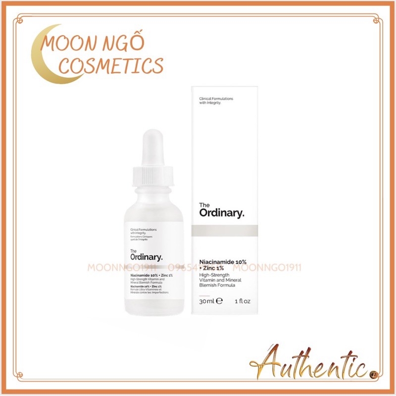 Tinh chất Niacinamide 10% + Zinc 1% - The Ordinary