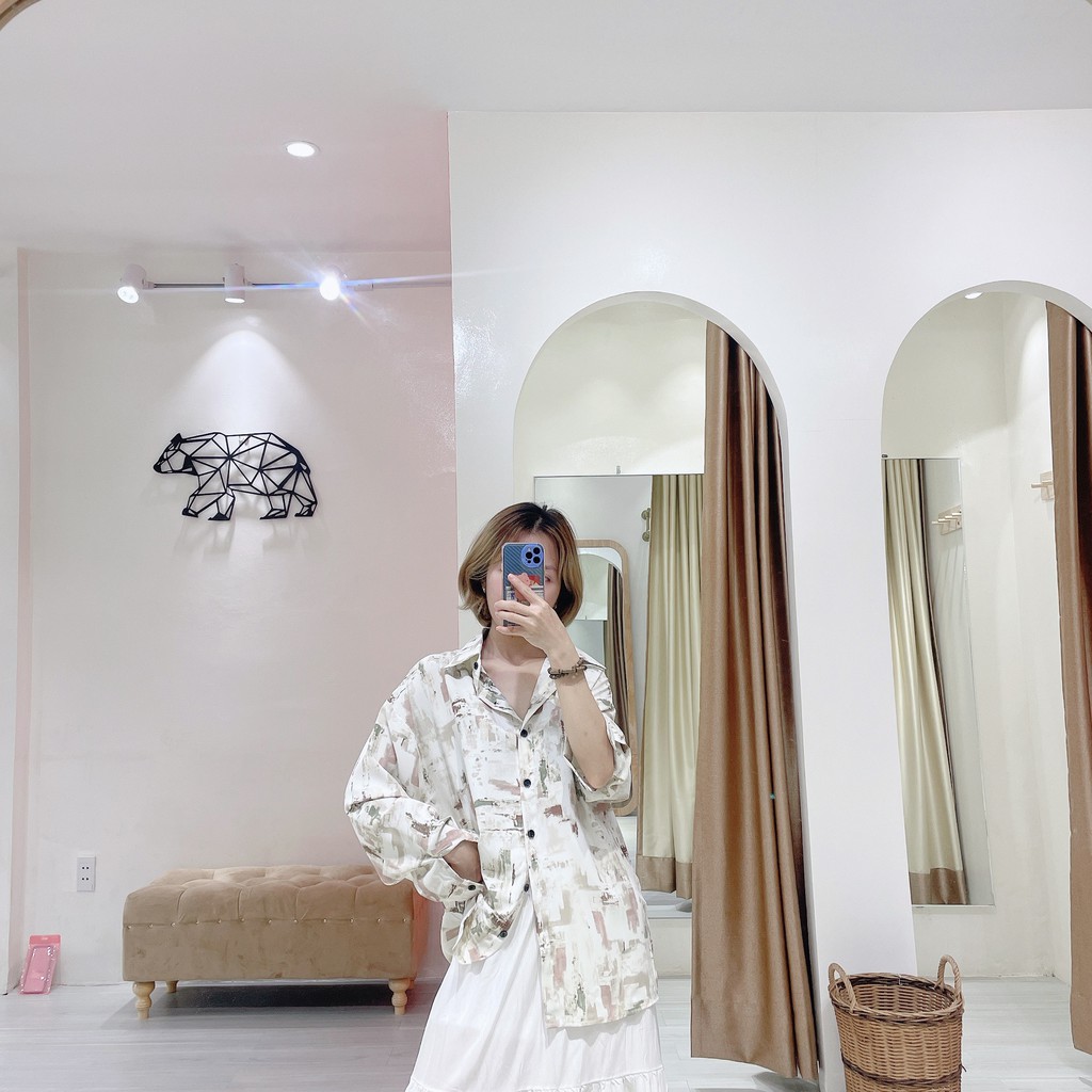 Sơ mi vệt sơn hồng | 11 HIN