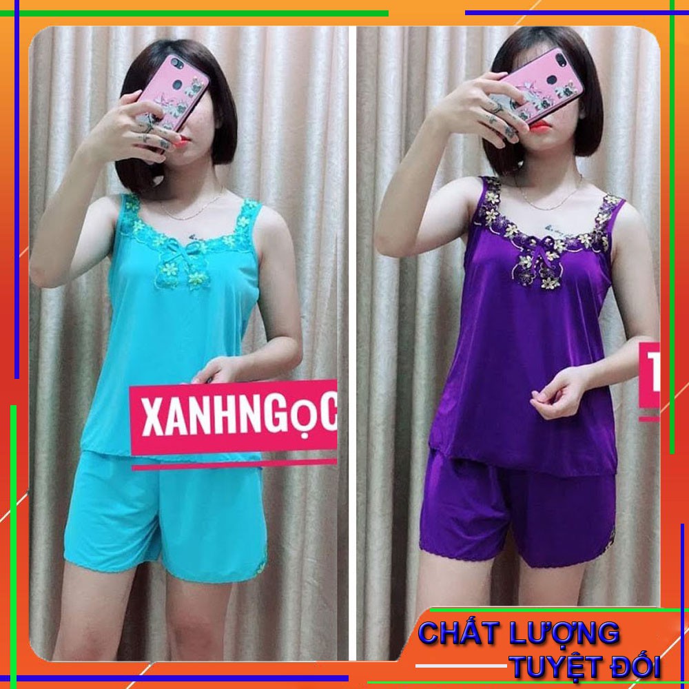 Bộ mặc nhà thun lạnh ngủ🔥Bộ mặc nhà siêu mát