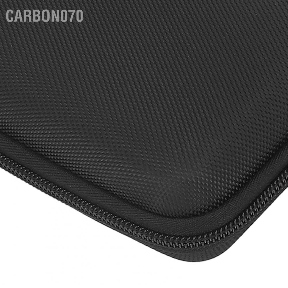 Túi vỏ cứng đựng Micro không dây kỹ thuật số nhỏ gọn kênh đôi di động cho Rode Go II 2 Carbon070